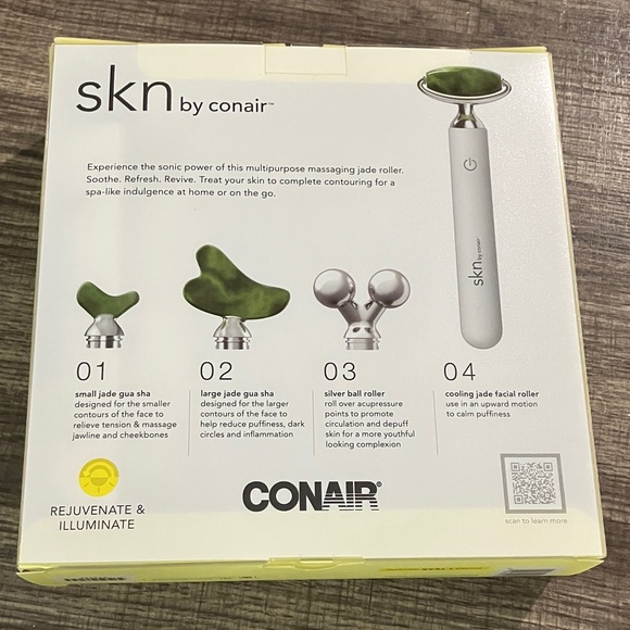 SKN Jade Vibe Roller Kit - Silver - Picture 10 of 11